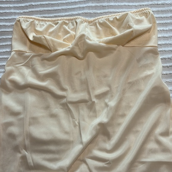 Vintage (Lot‎ of 2) Black & Ivory Slip dresses 34/36 coquette sexy romantic - Picture 9 of 13